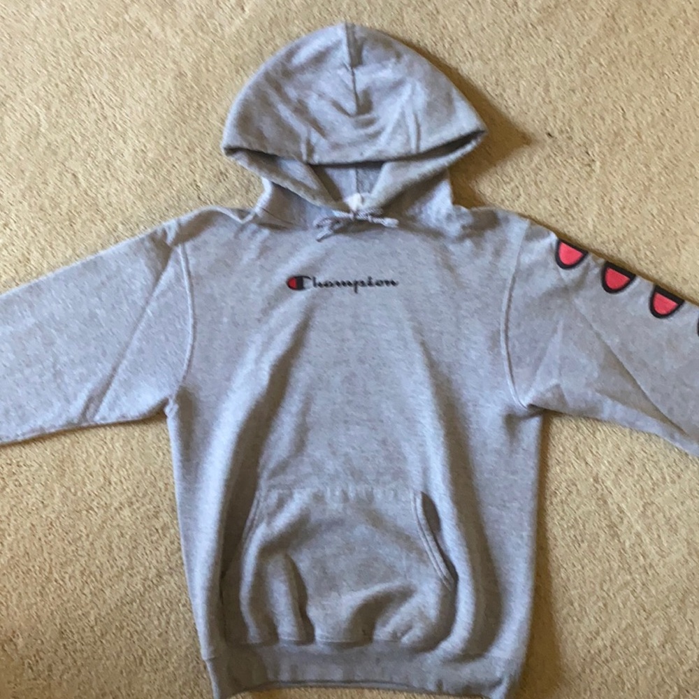 Champion hoodie grey